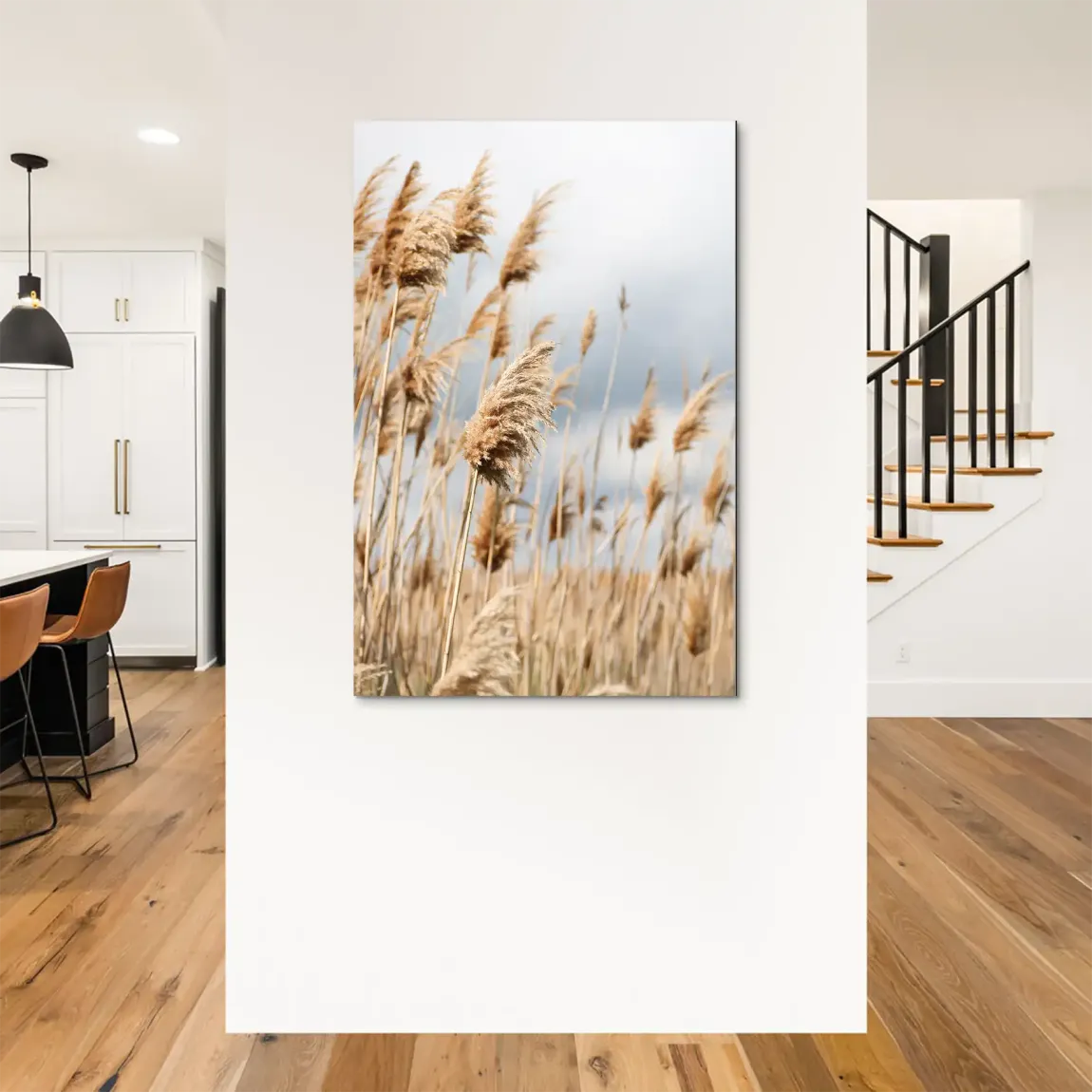 Whispering Reeds Alu Dibond Bild - INGALERIE | Dein Onlineshop für moderne Wandbilder