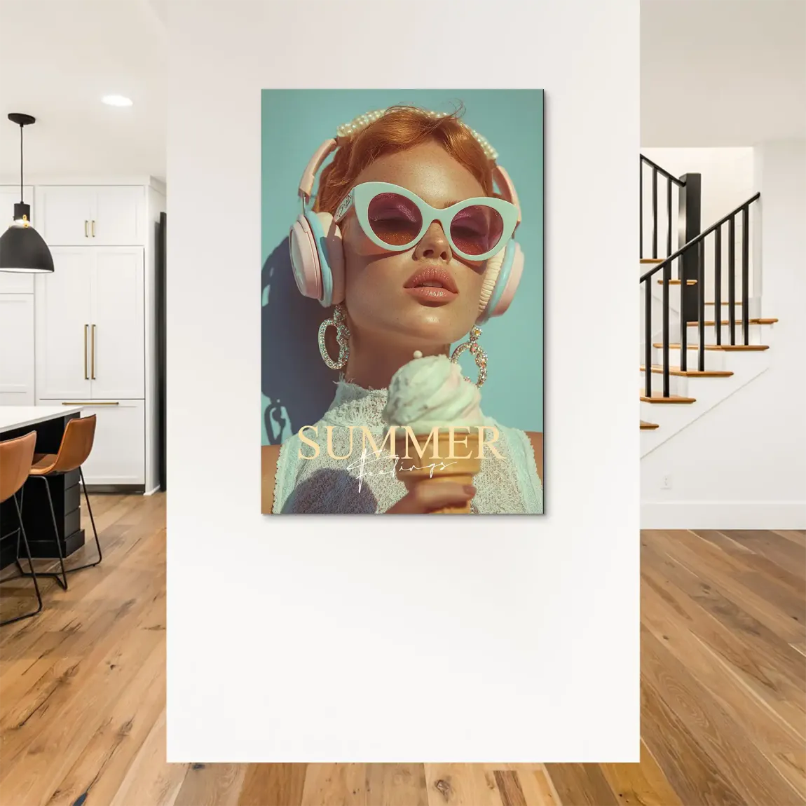 Summerfeeling Alu Dibond Bild