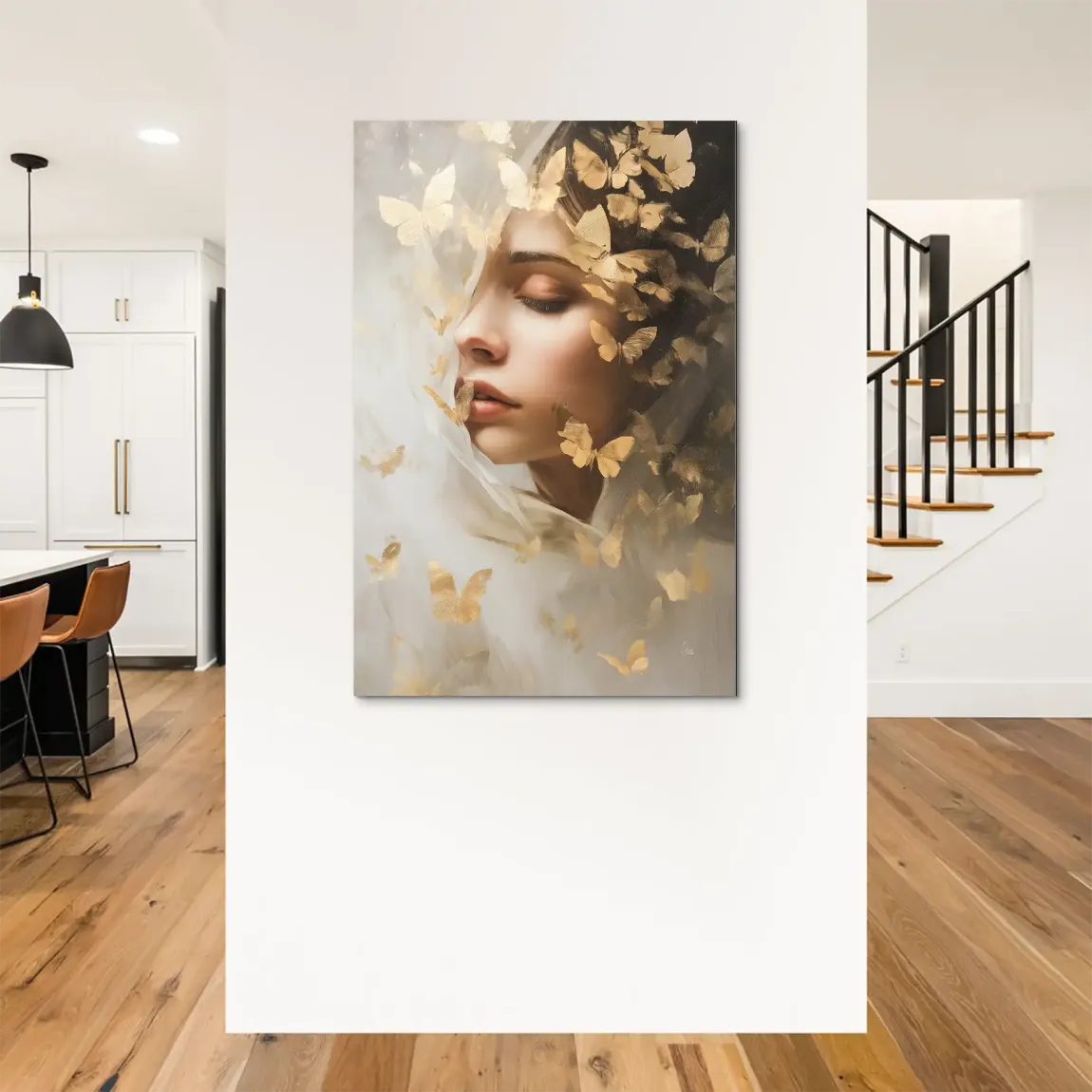 Whisper of Butterflies Alu Dibond Bild - INGALERIE | Dein Onlineshop für moderne Wandbilder