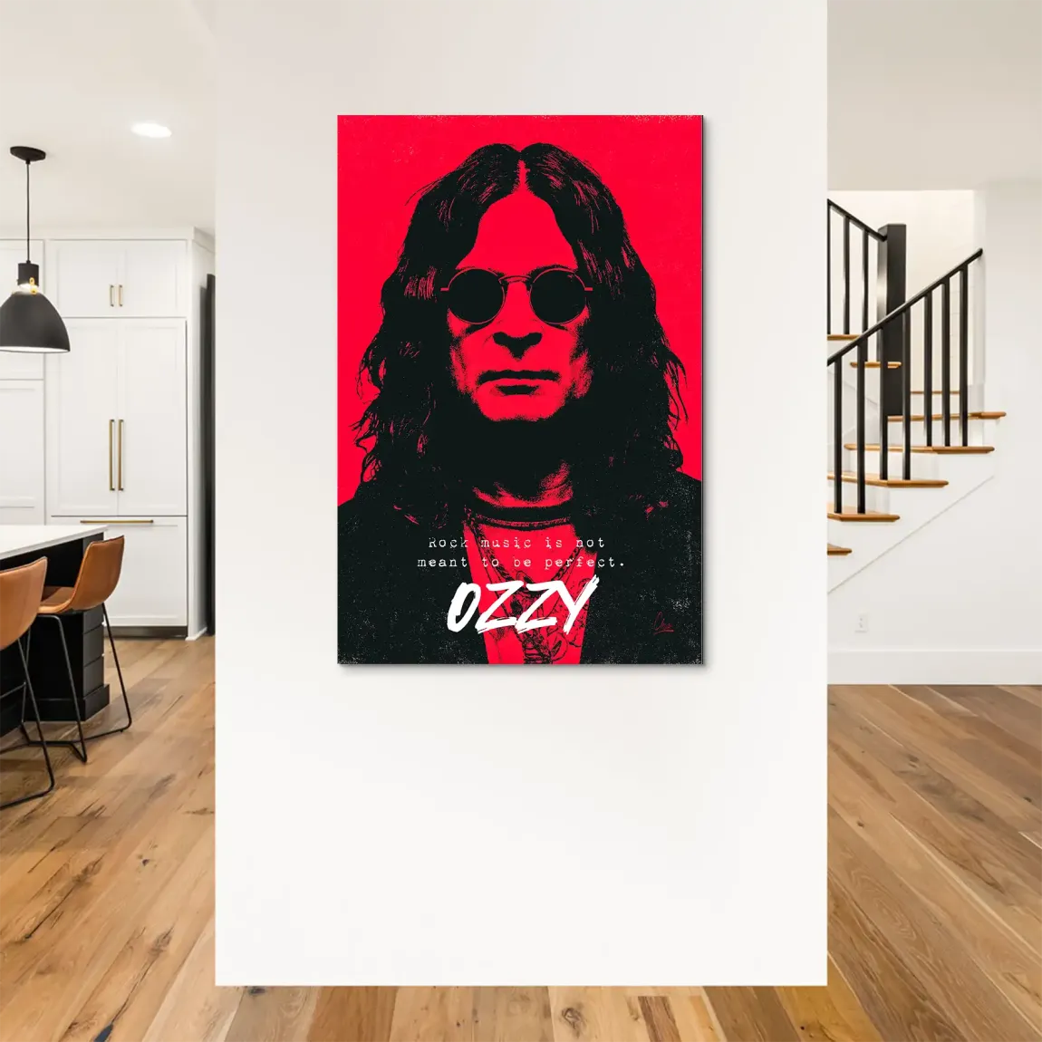 Ozzy Rock Spirit Alu Dibond Bild