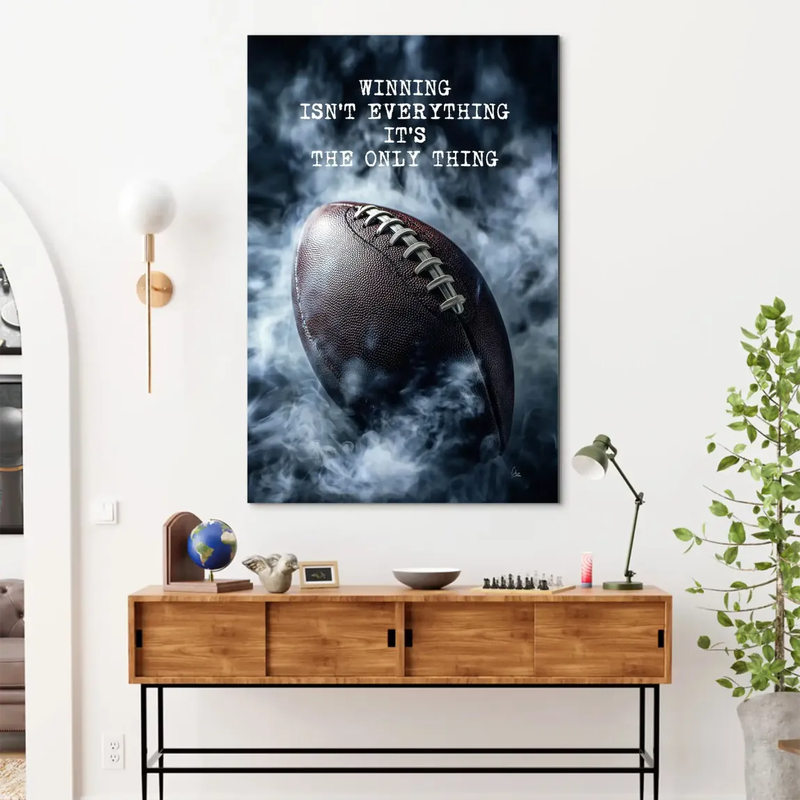 Winning Mindset Alu Dibond Bild