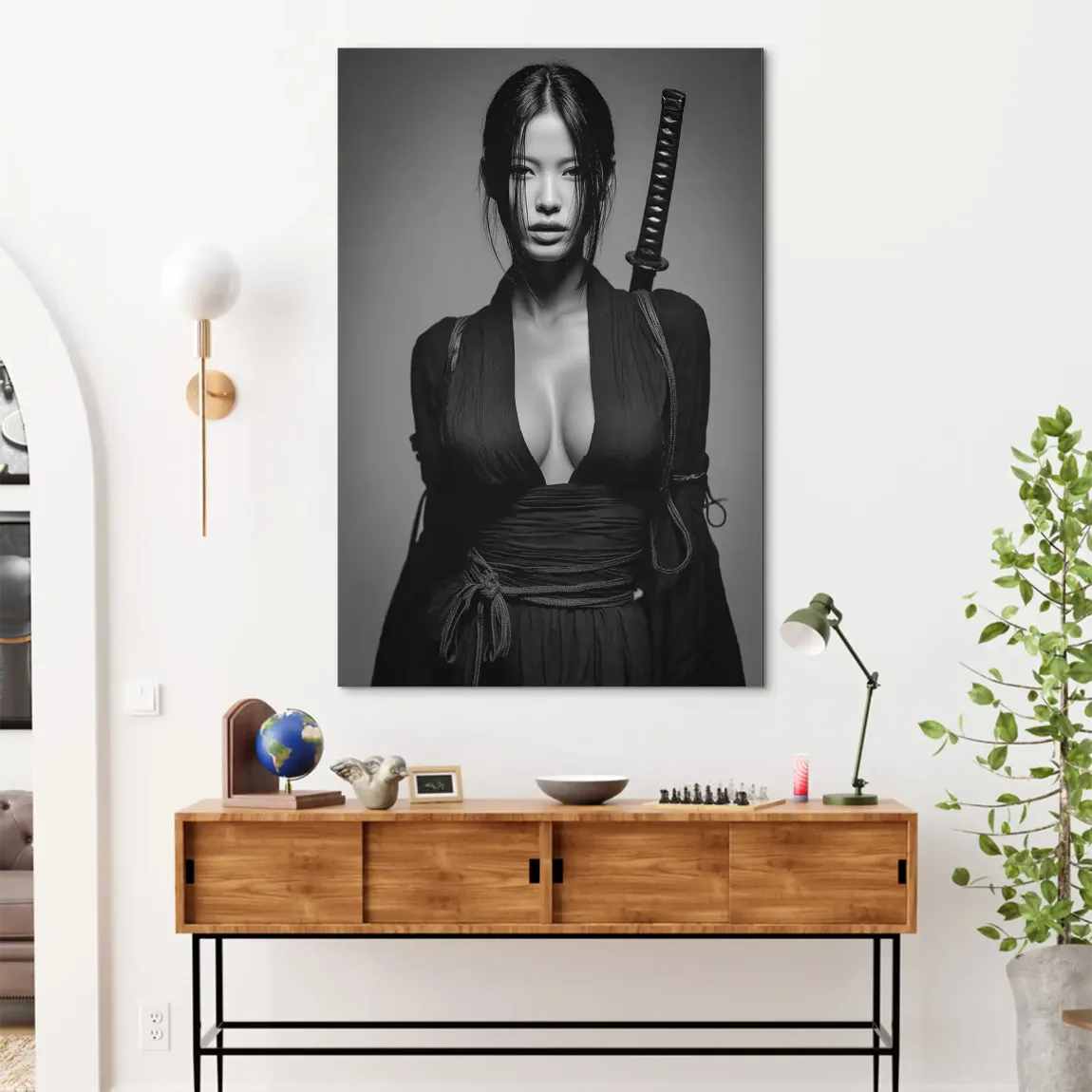 Moonblade Alu Dibond Bild