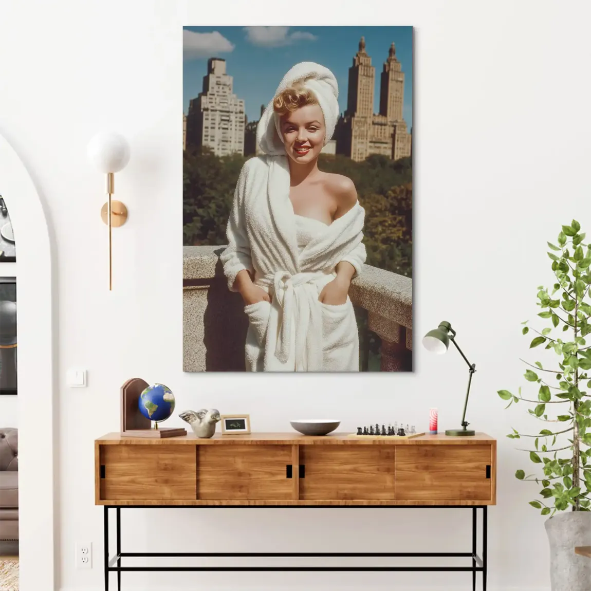 Central Park Charm Alu Dibond Bild