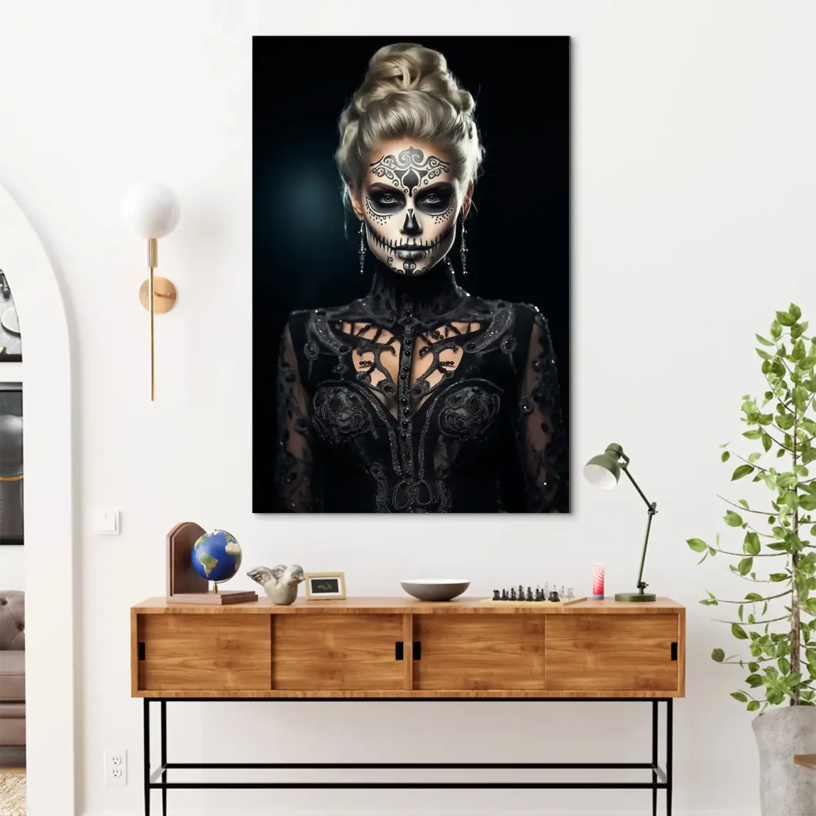 Queen of Shadows Alu Dibond Bild - INGALERIE | Dein Onlineshop für moderne Wandbilder