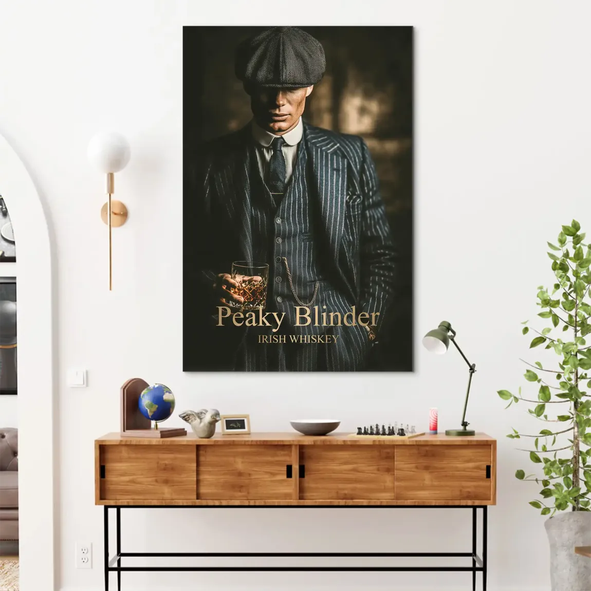 Thomas Shelby Peaky Blinder Alu Dibond Bild