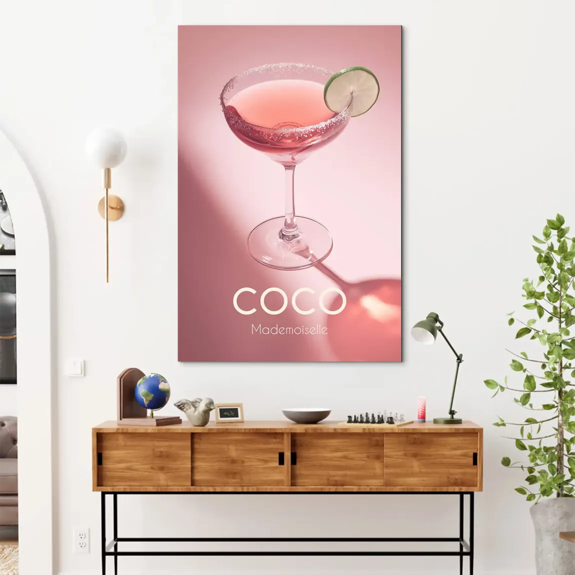 Parisian Essence Alu Dibond Bild - INGALERIE | Dein Onlineshop für moderne Wandbilder