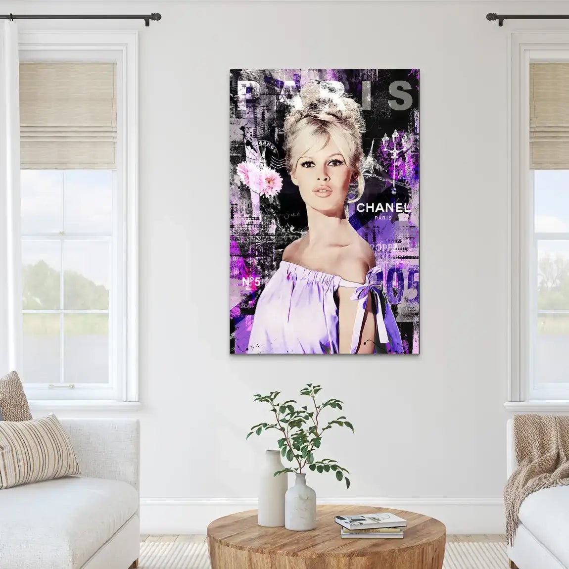 Brigitte B. Paris AluDibond Bild INGALERIE