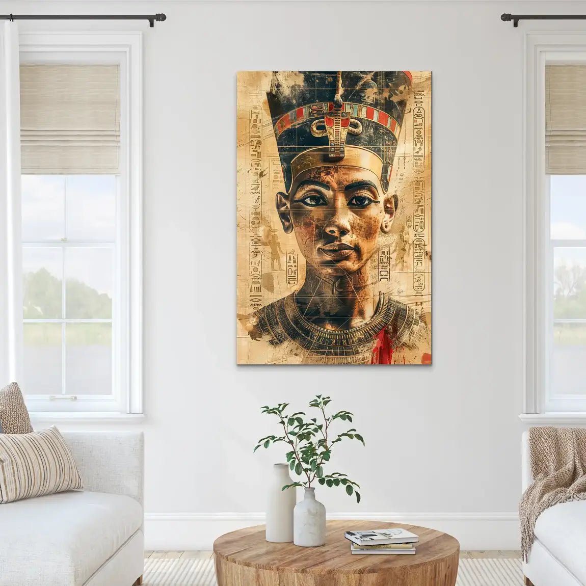 Pharao Ramses Alu Dibond Bild INGALERIE