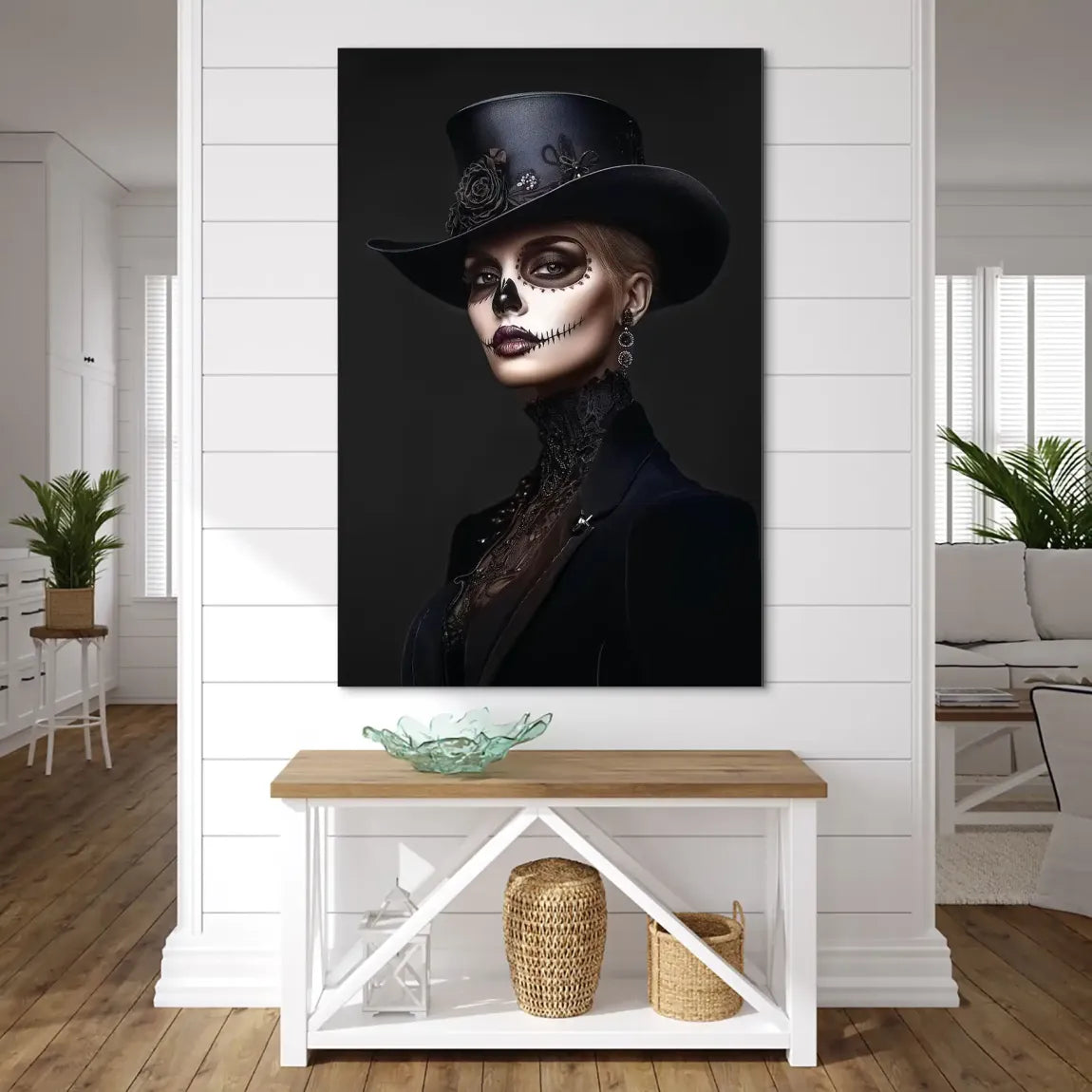 Lady of Shadows Color AluDibond Bild INGALERIE