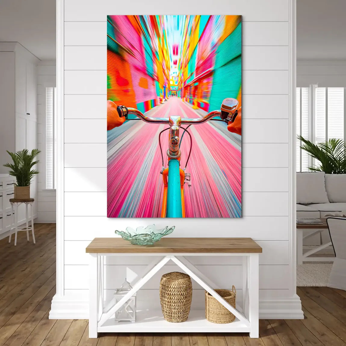 City Rush AluDibond Bild INGALERIE