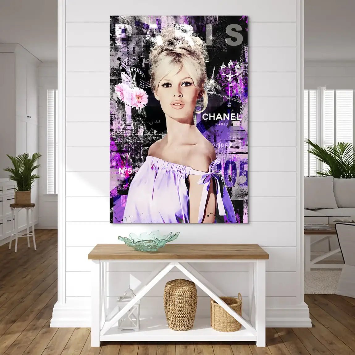 Brigitte B. Paris AluDibond Bild INGALERIE