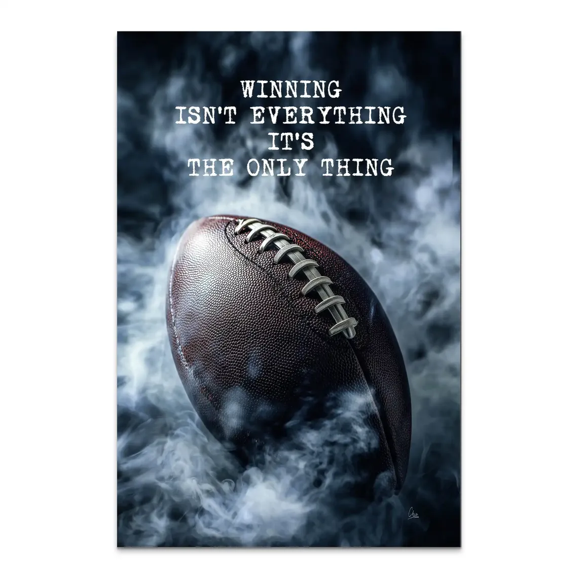 Winning Mindset Alu Dibond Bild