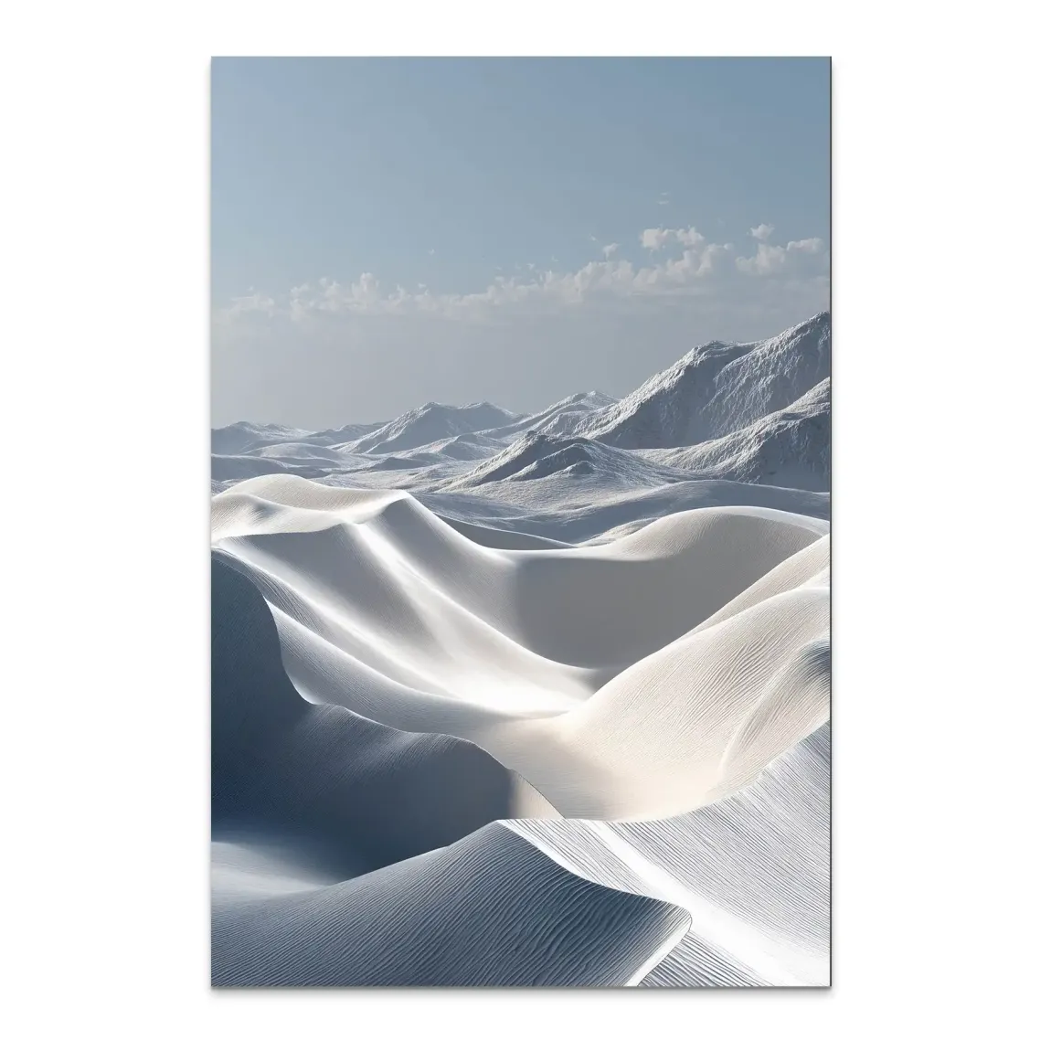 Ewige Wüste Alu Dibond Bild