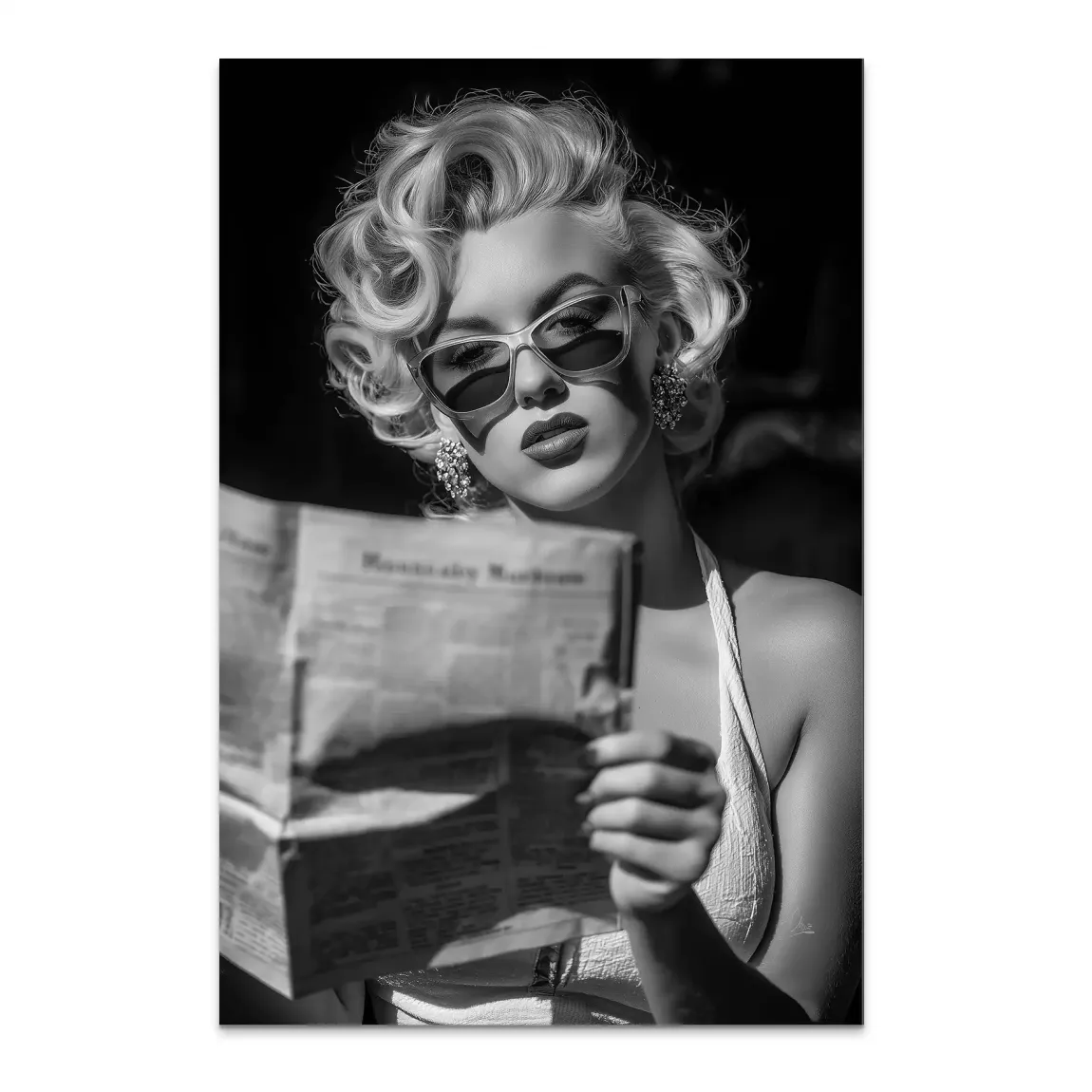 Hollywood Muse Alu Dibond Bild