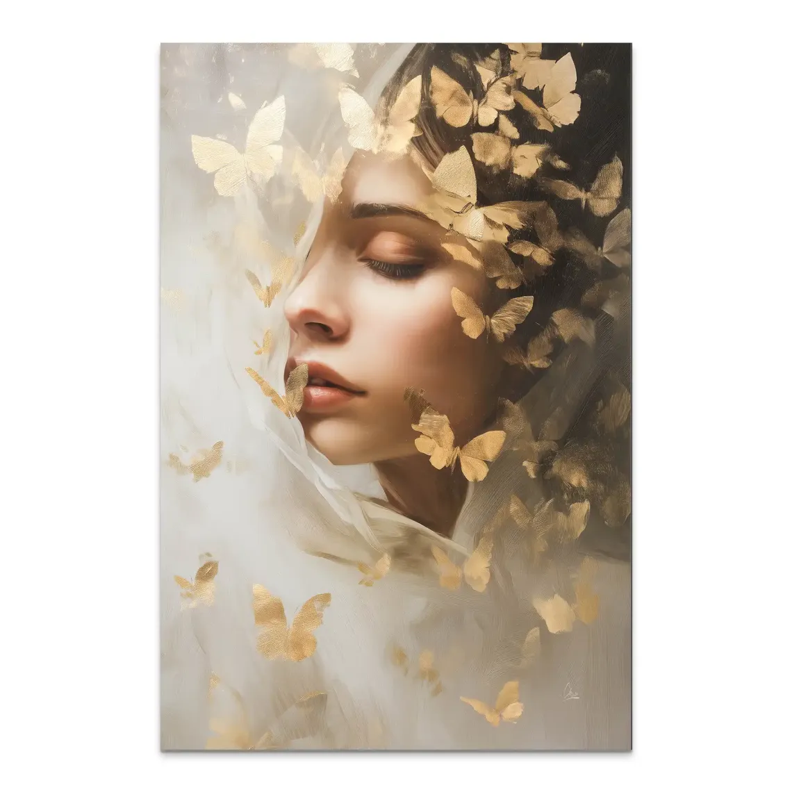 Whisper of Butterflies Alu Dibond Bild - INGALERIE | Dein Onlineshop für moderne Wandbilder