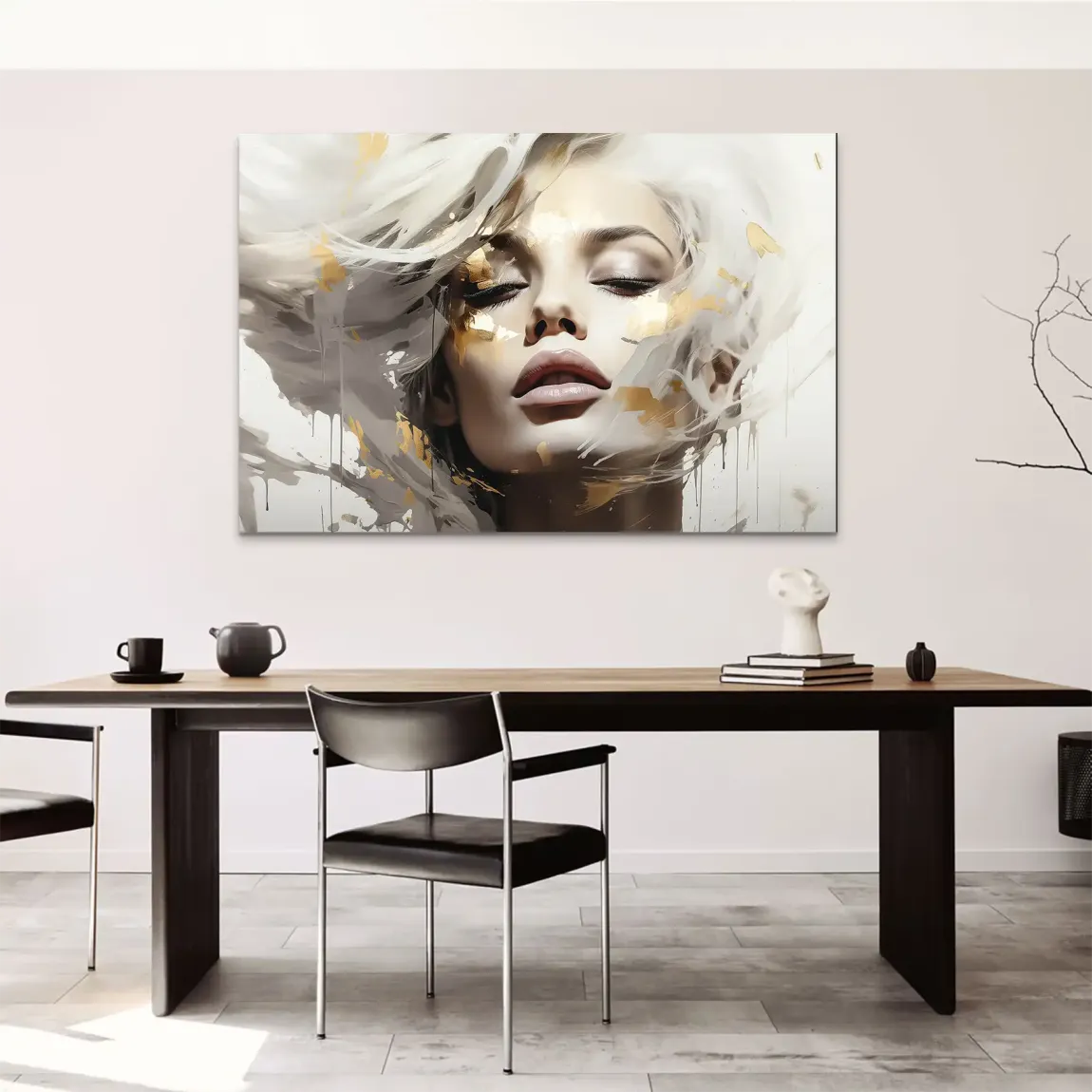 Golden Dreams AluDibond Bild