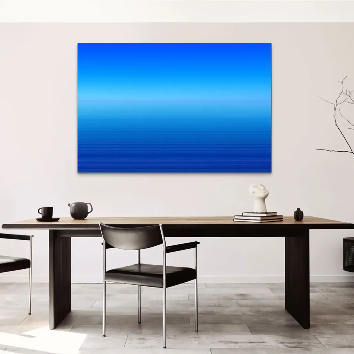 Blauer Horizont AluDibond Wandbild