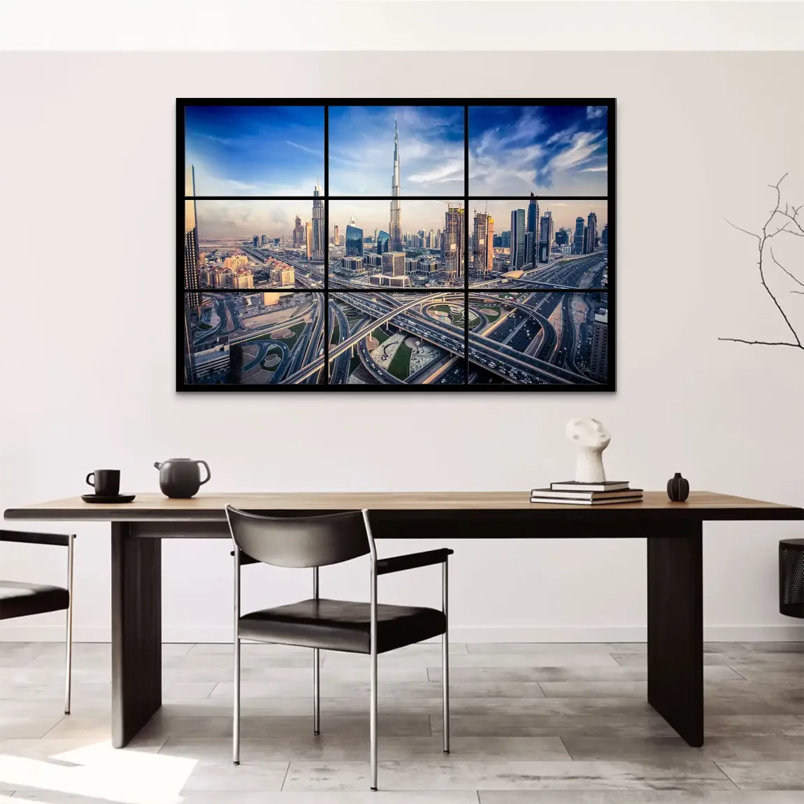 Skyline Dreams Dubai AluDibond Bild