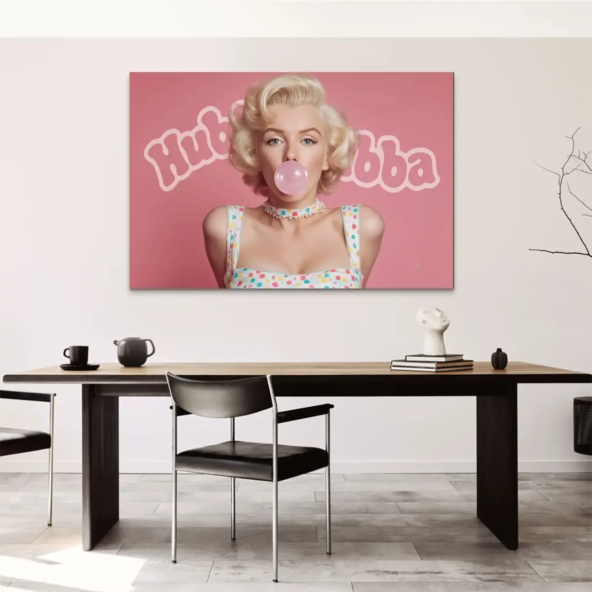 Marilyn Monroe Hubba Glam AluDibond Bild