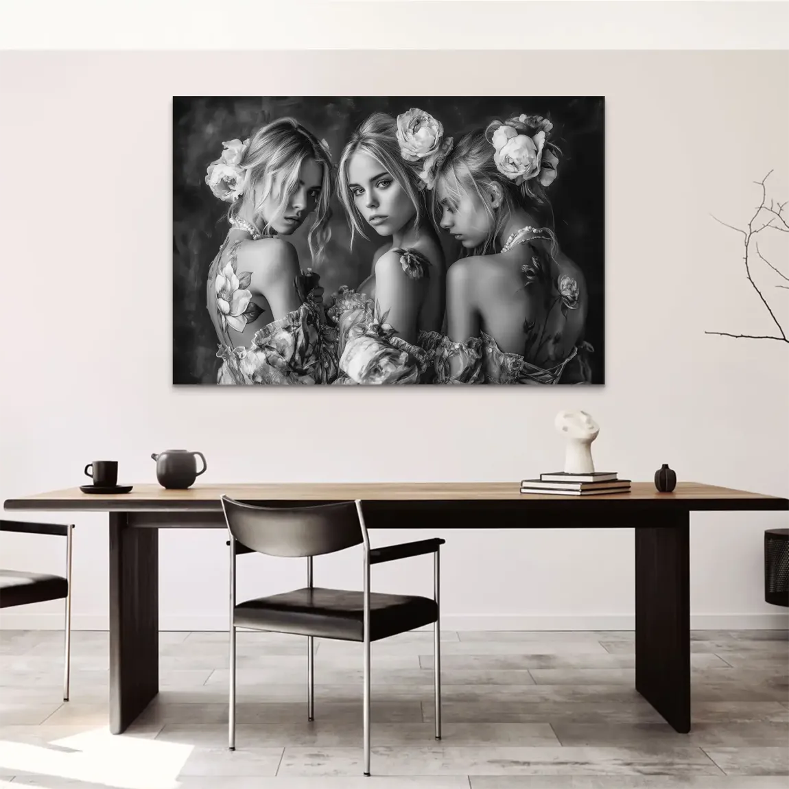 Ivory Garden AluDibond Bild