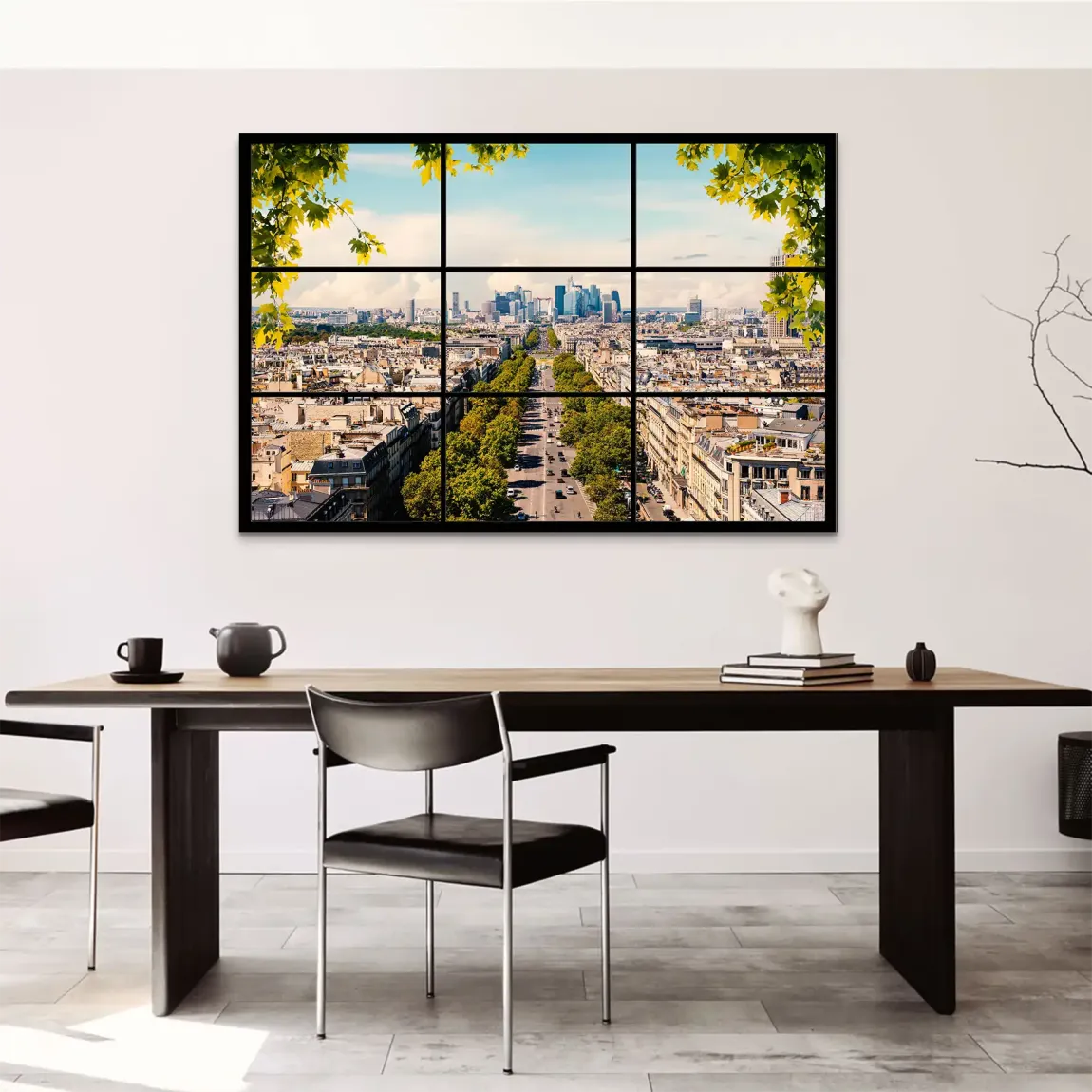 Paris Avenue AluDibond Bild