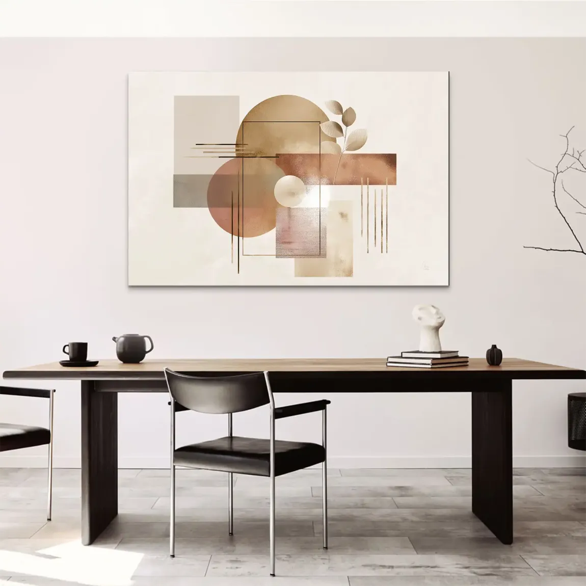 Silent Balance AluDibond Bild