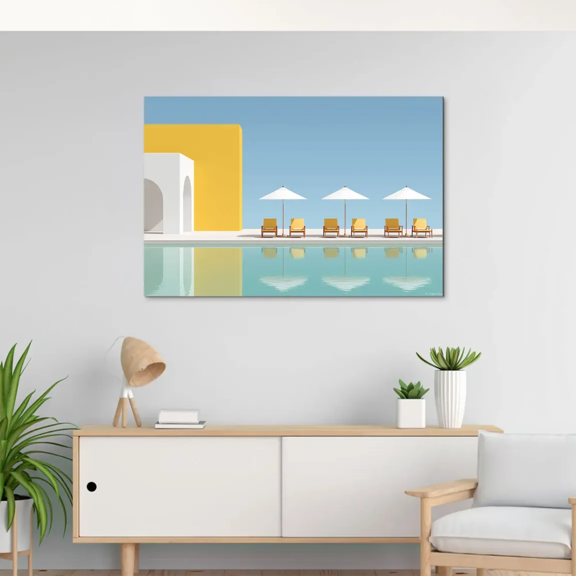 Coastal Dreams AluDibond Bild