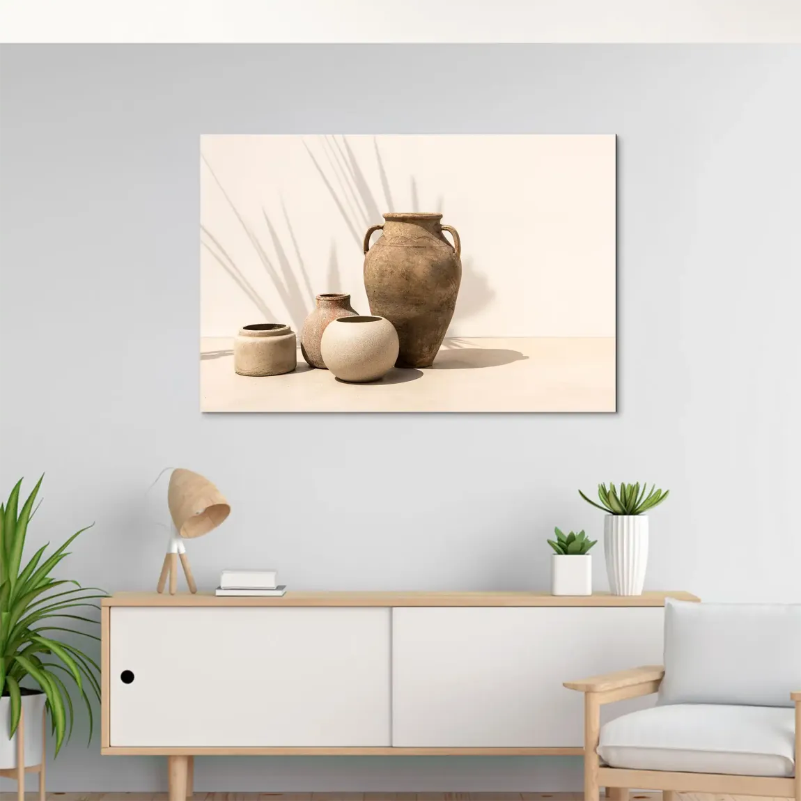 Boho Vasen AluDibond Bild