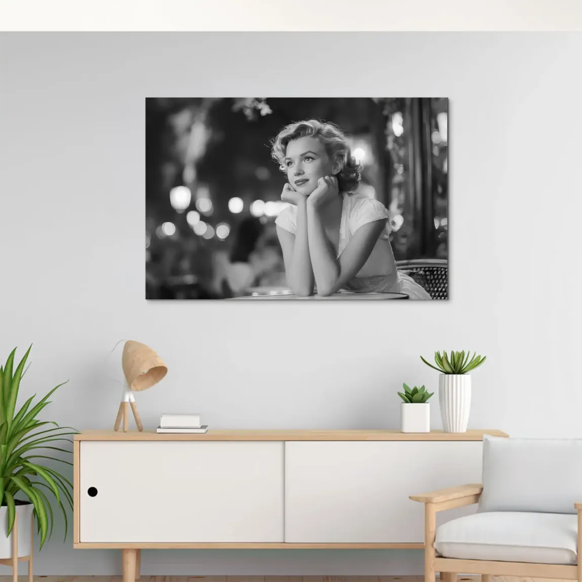 Marilyn Nightwish Noir AluDibond Bild