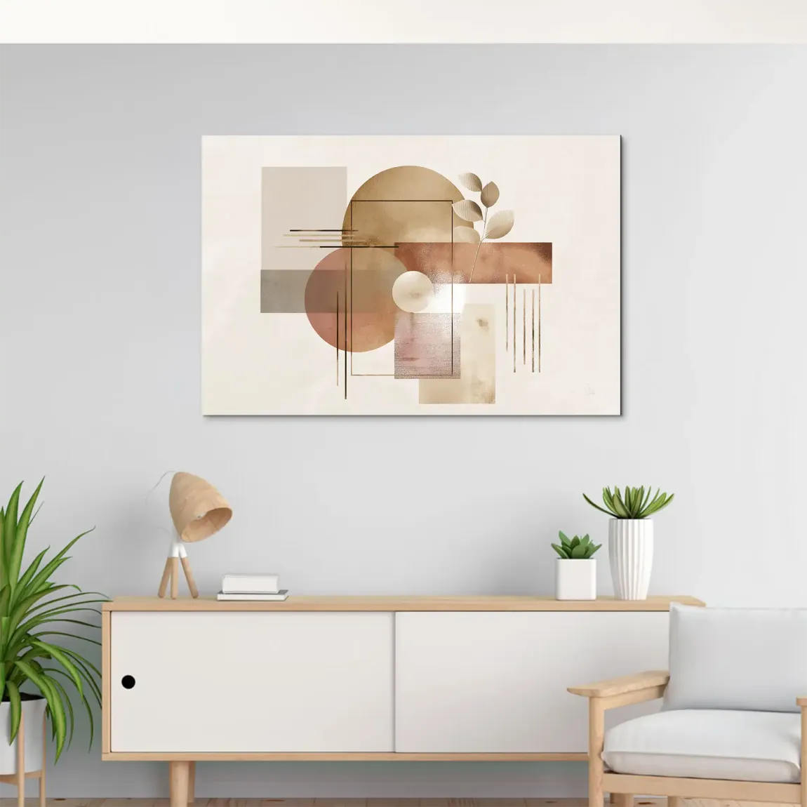 Silent Balance AluDibond Bild