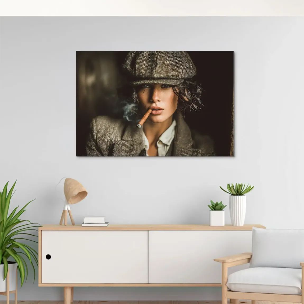 Zigarre und Charme AluDibond Bild