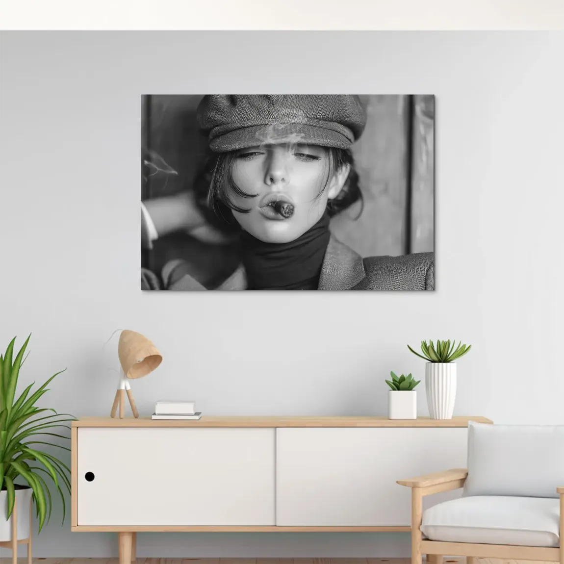 Smoke Elegance AluDibond Bild