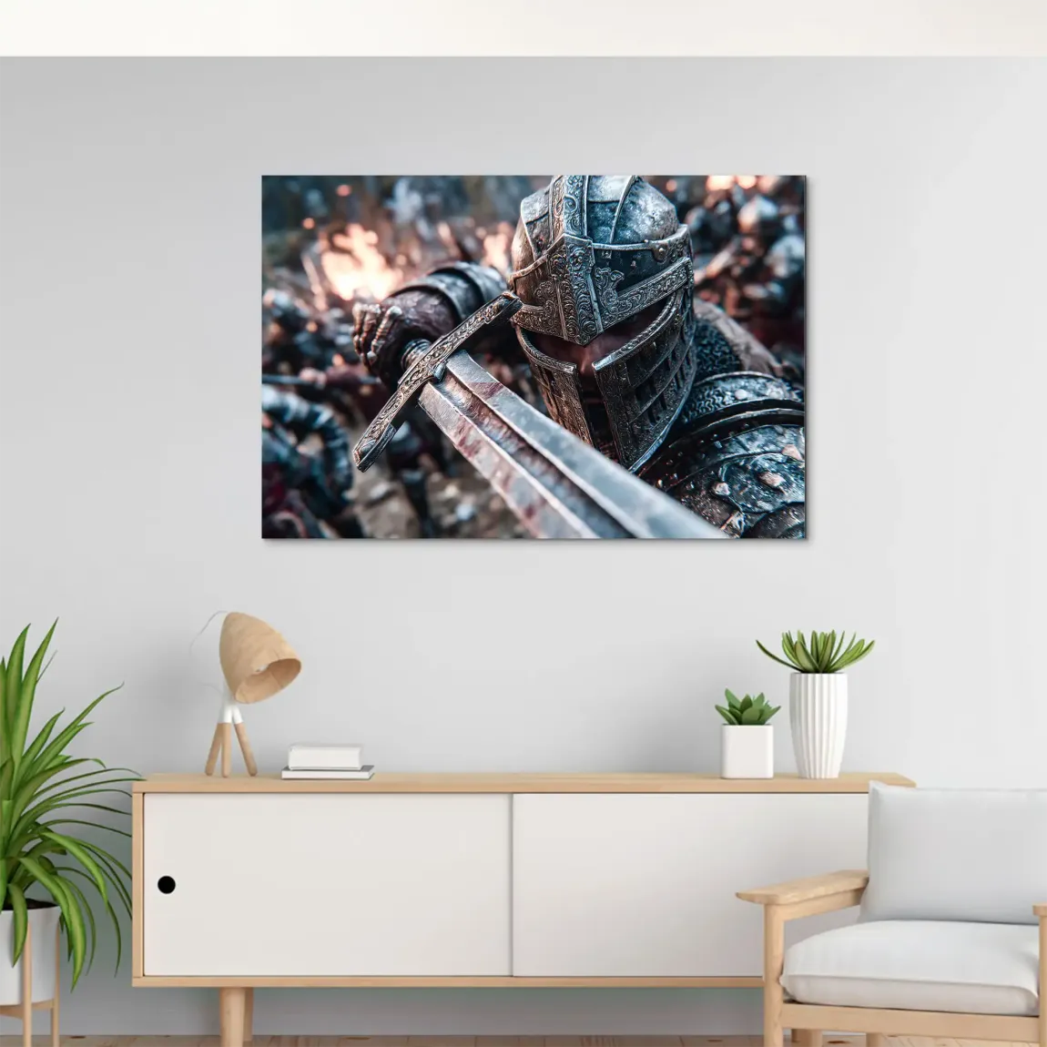 Steel Valor Alu Dibond Bild