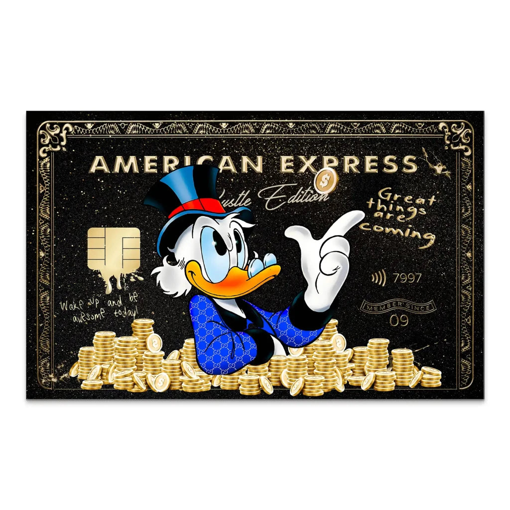 Amex Dagobert Business AluDibond Bild INGALERIE