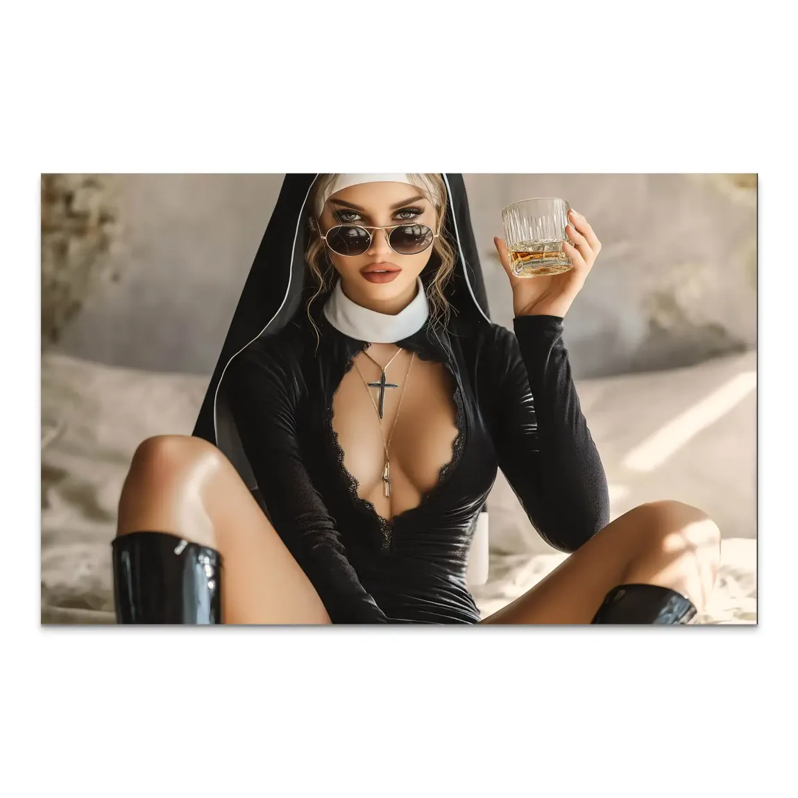 Sister Vice Divine AluDibond Bild INGALERIE