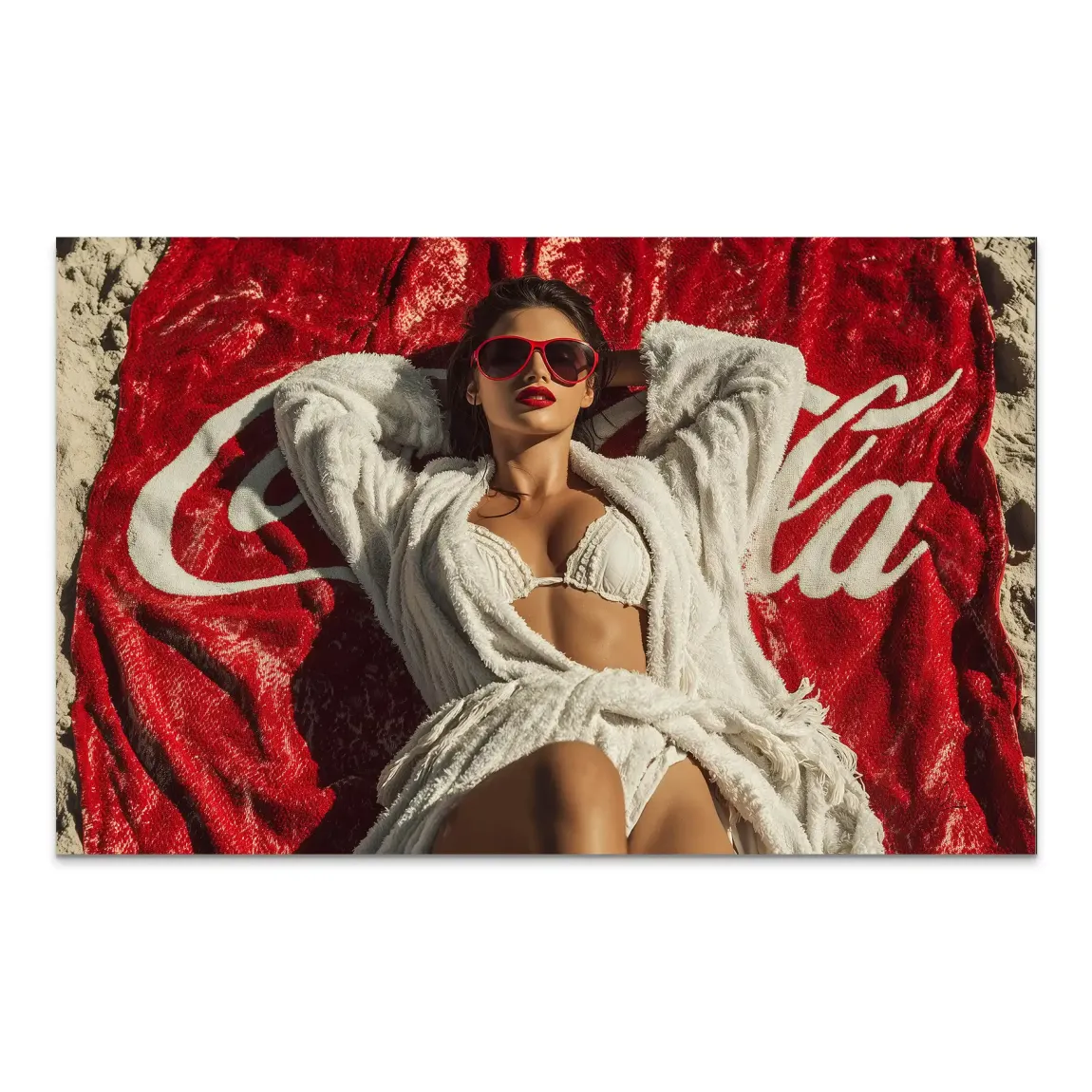 Coca Beach Dream AluDibond Bild