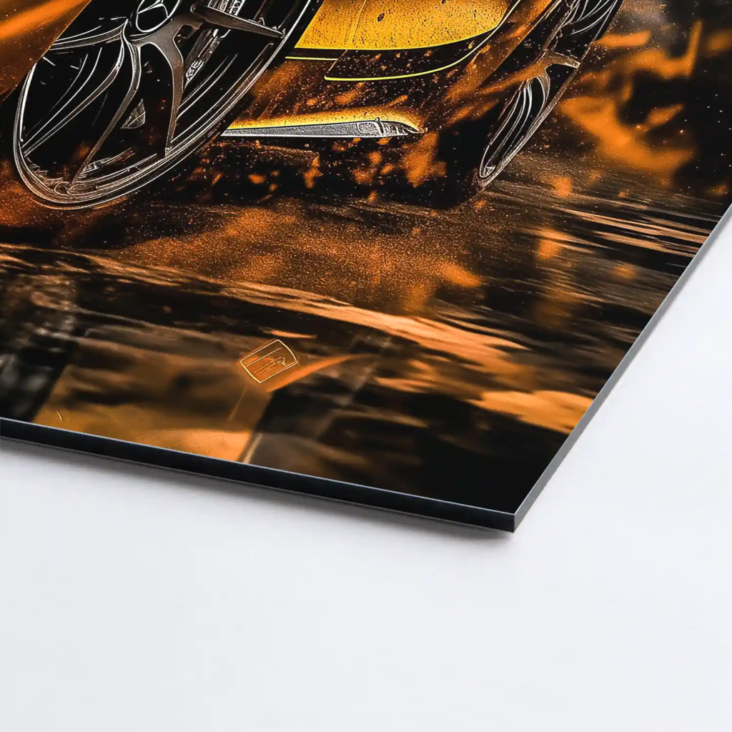 Mercedes AMG GT Modern Style Aludibond Bild INGALERIE