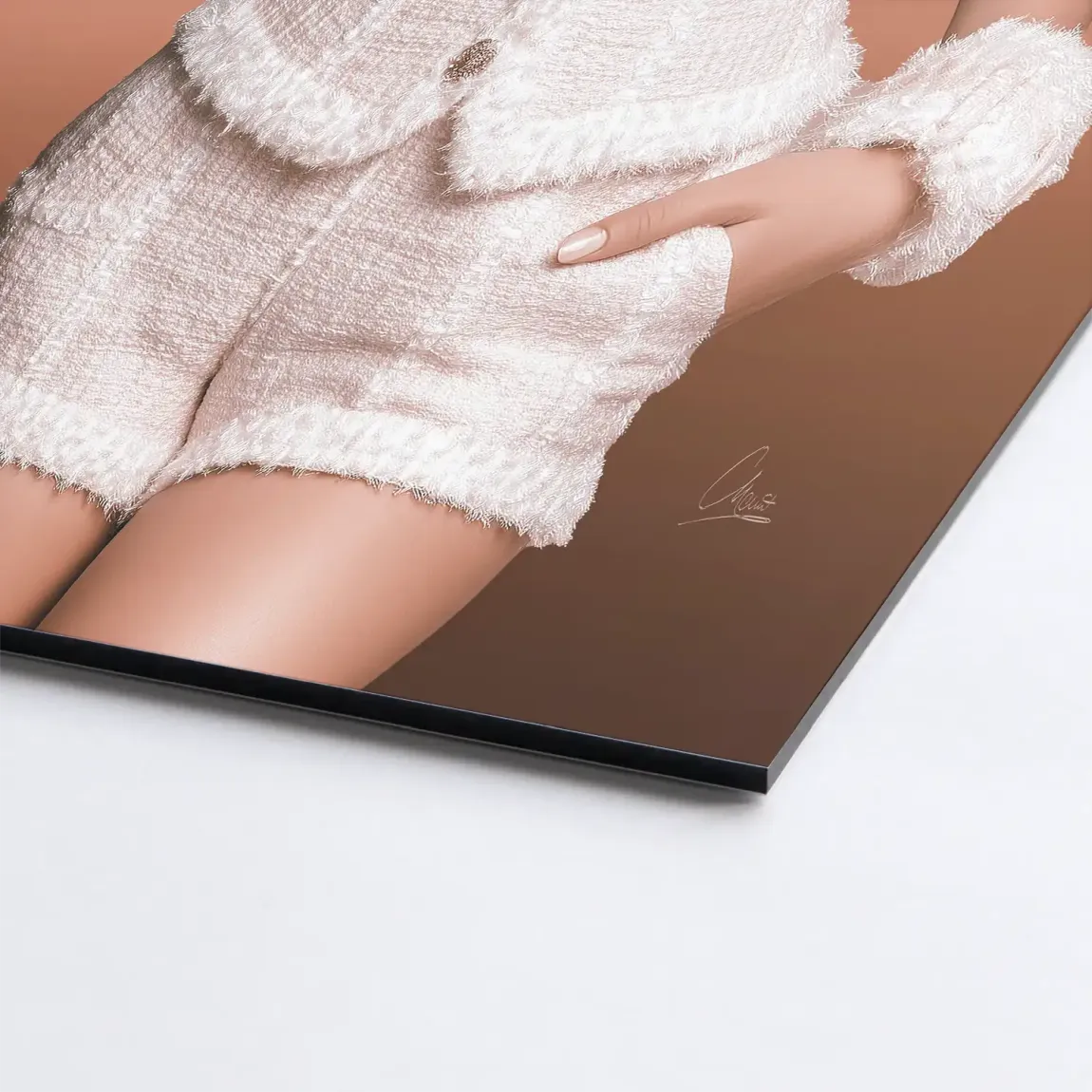 Haute Couture Dreams Alu Dibond Bild