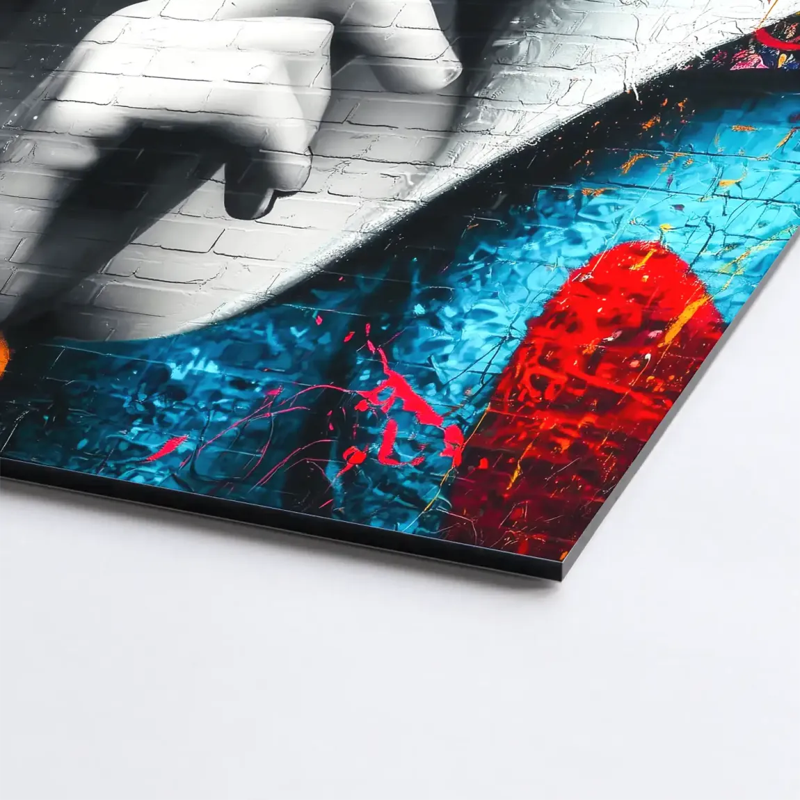 Schneewittchen Silent Pop Art Alu Dibond Bild