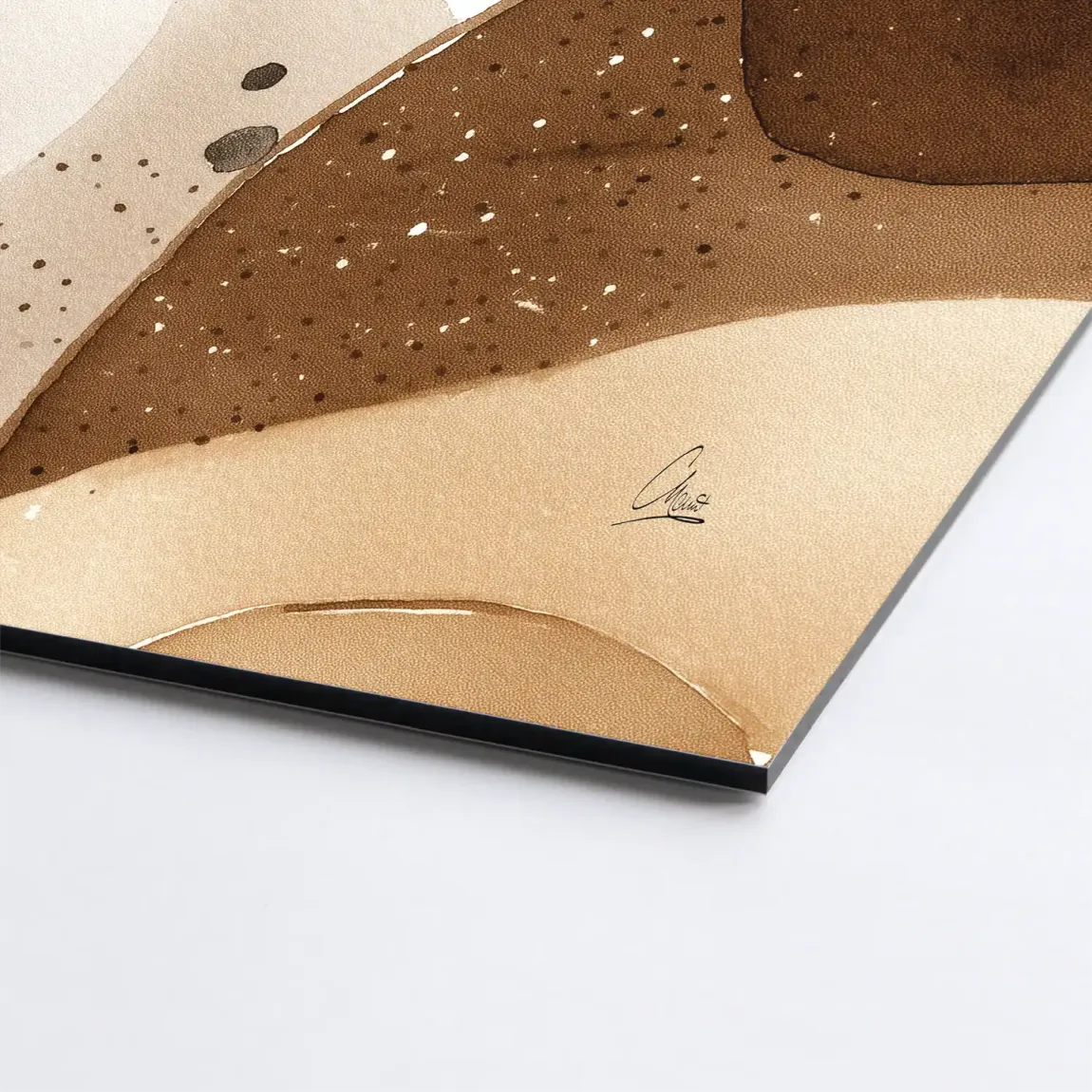 Desert Mirage Alu Dibond Bild