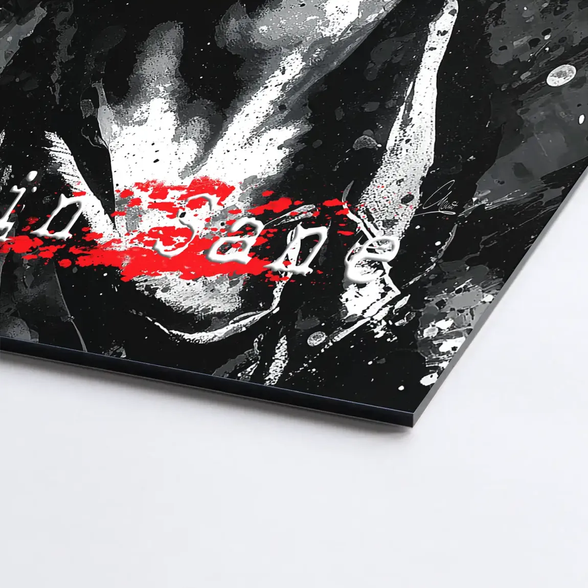 David Bowie Starlight Alu Dibond Bild