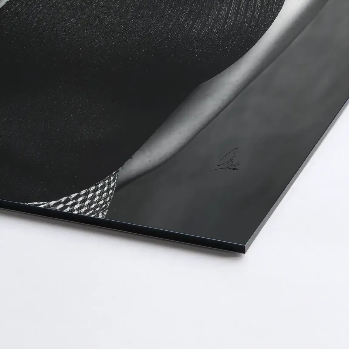 Marilyn Black and White Style Alu Dibond Bild