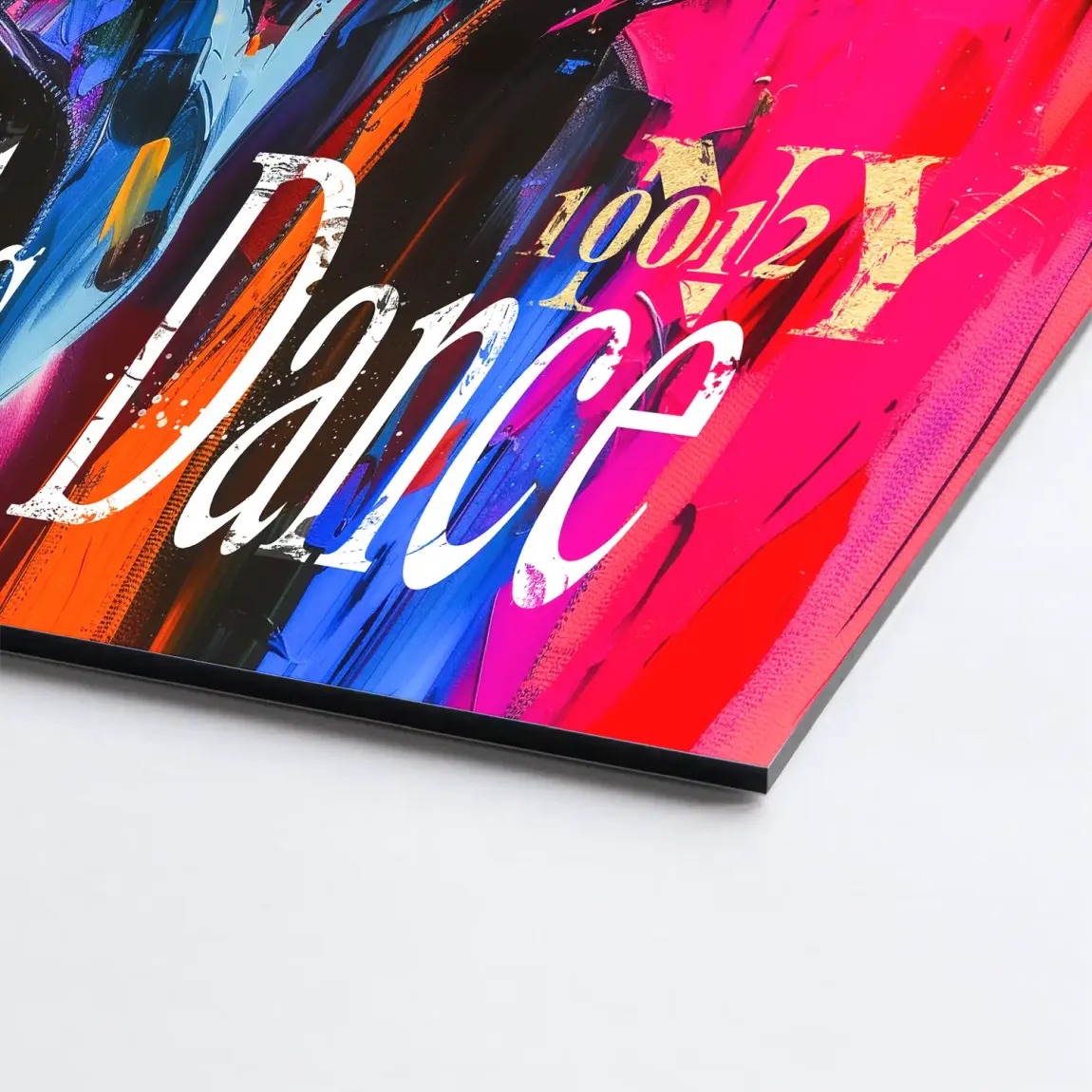David Bowie Pop Art Vision Alu Dibond Bild INGALERIE
