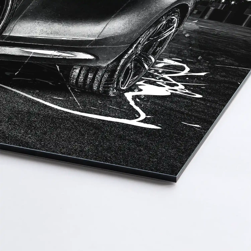 BMW M2 Black Style Aludibond Bild INGALERIE