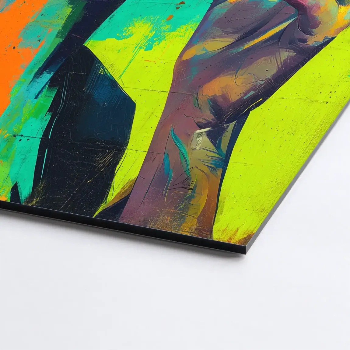 Frida Smoke Queen Alu Dibond Bild