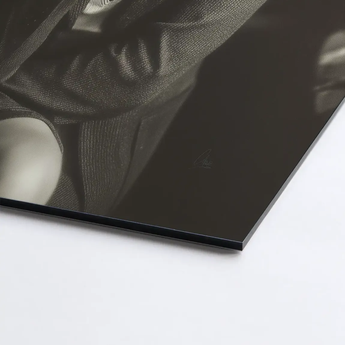 Beauty Cigar Alu Dibond Bild