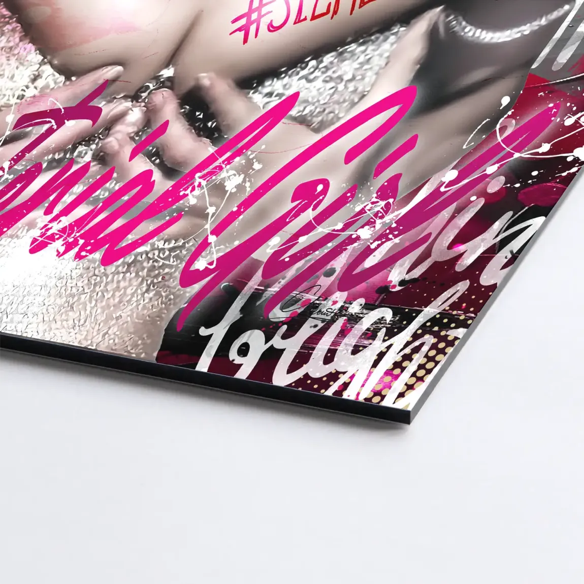 Pop Queen Vibes Alu Dibond Bild