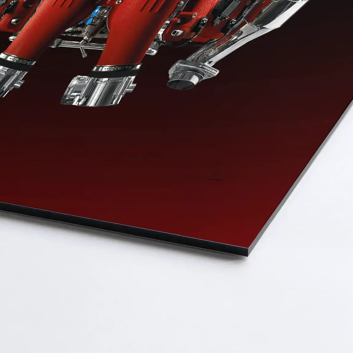 Ferrari Heart of Speed Alu Dibond Bild