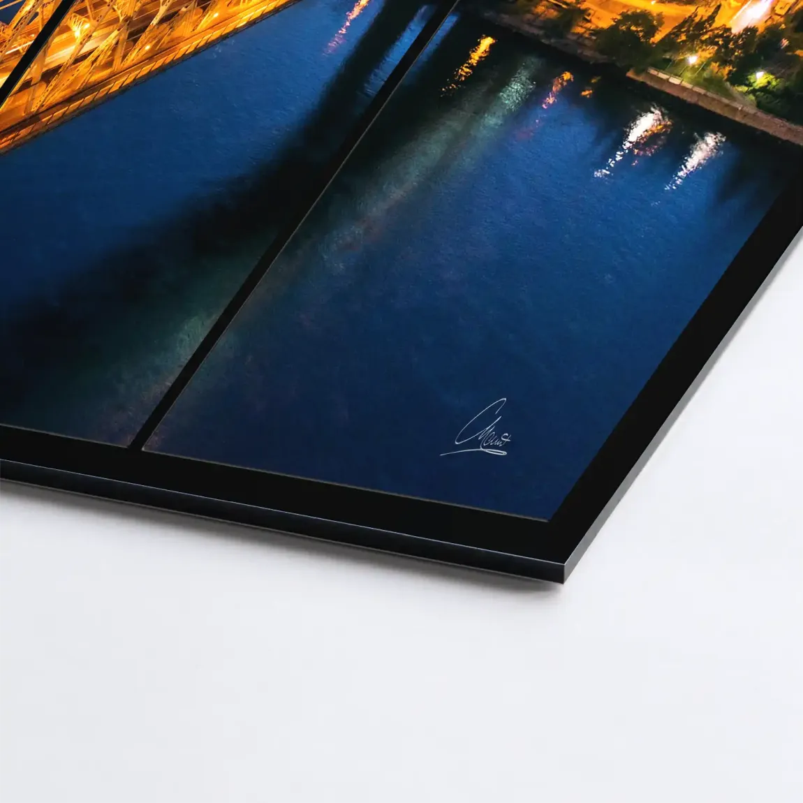 City Lights Manhattan Alu Dibond Bild