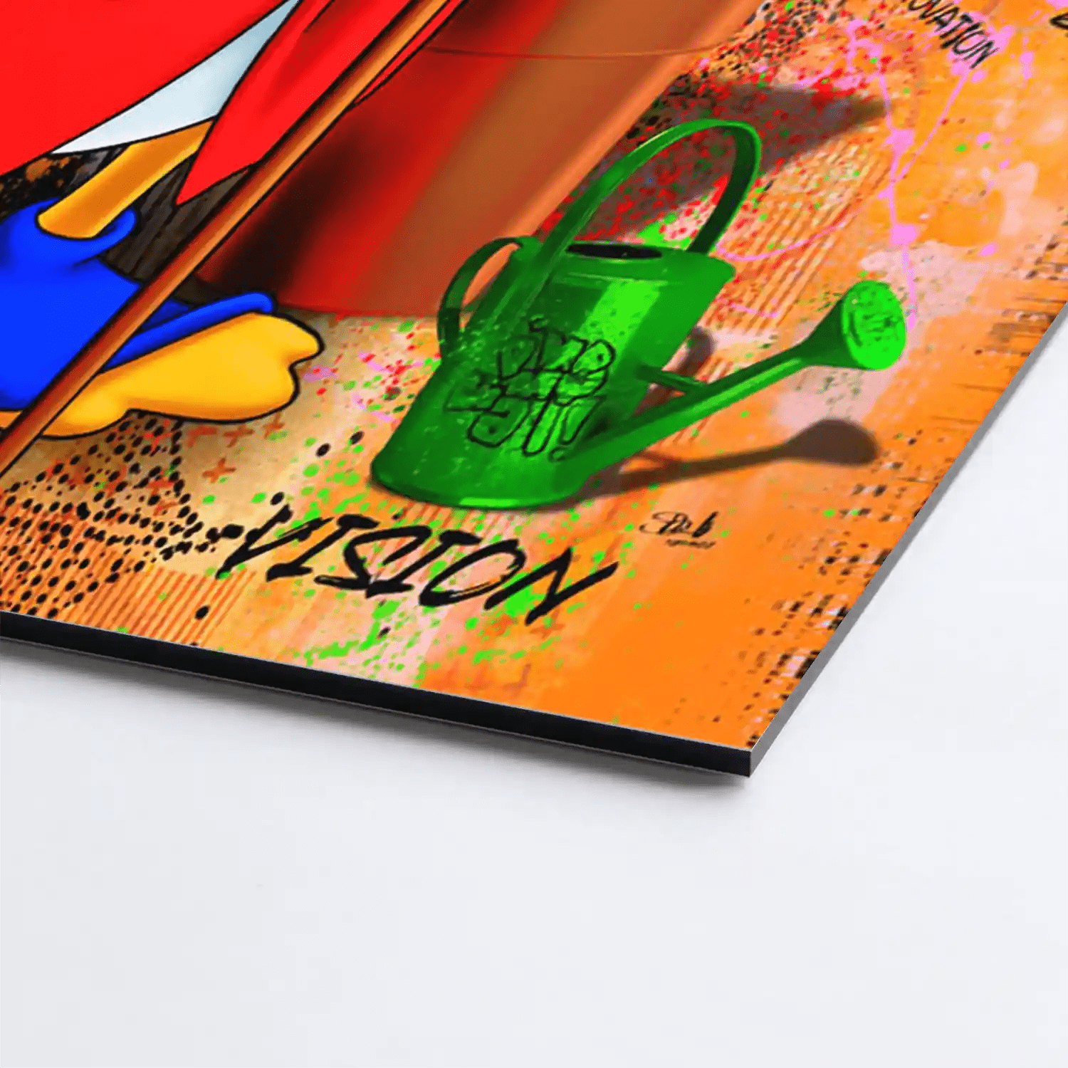 Dagobert Gelbaum Pop Art AluDibond Bild INGALERIE